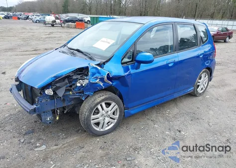 2008 Honda Fit Sport из США, поврежденный, VIN JHMGD38698S013602